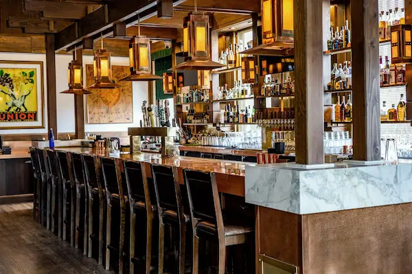 Citrone Italian Chophouse dining room in Redlands